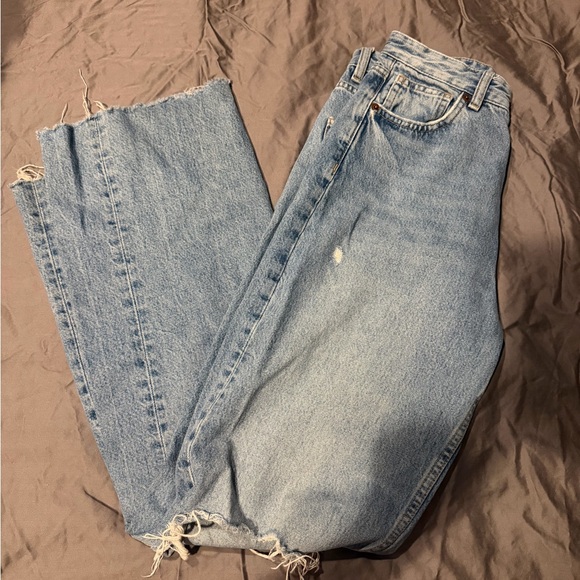 Zara Denim - Zara wide/straight leg jeans
